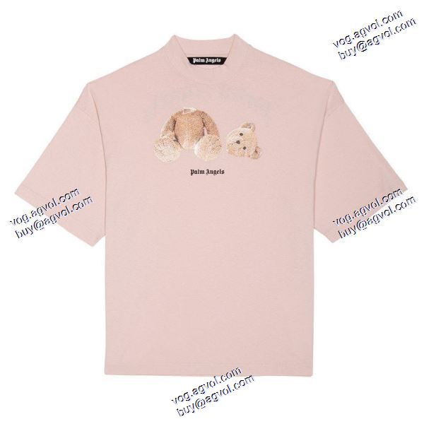 パーム エンジェルス Palm Angels 2020秋冬 絶大な人気を誇る 断頭熊のゆったり半袖Tシャツ パーム エンジェルス コピー ブランド 3色可選